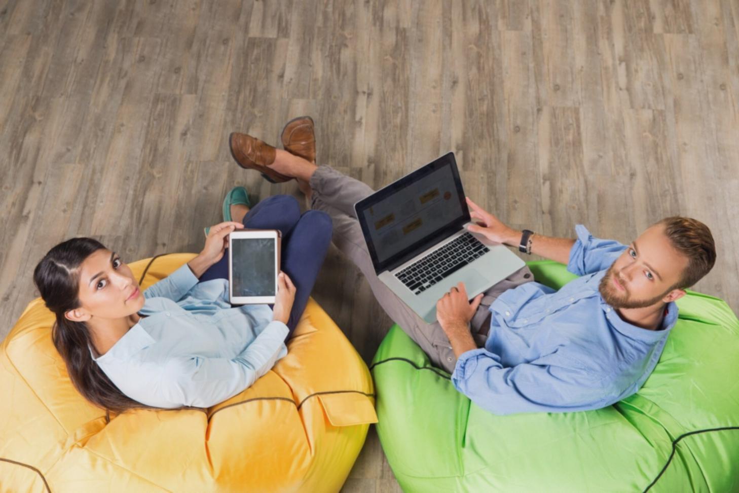 Early consulting sessions with entrepreneurs discussing business setup documents